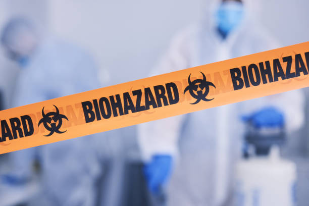 Professional Blood Cleanup technician working in Langley, WA